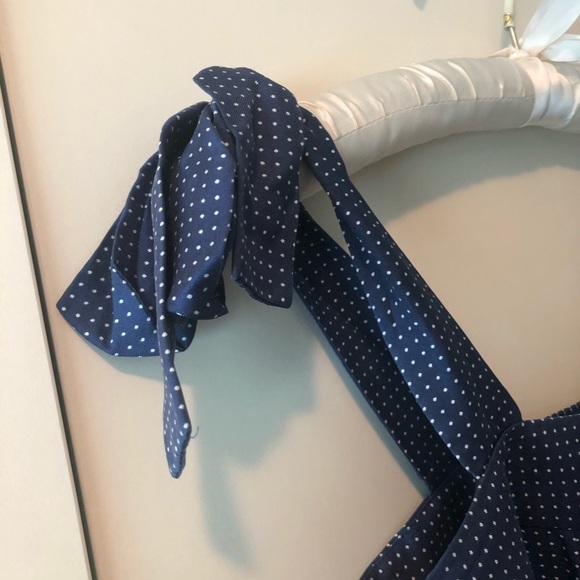 J. Crew Polka Dot Silk Blouse Size 00 - Picture 4 of 16